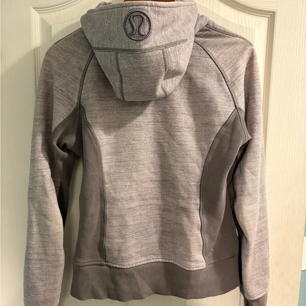 lululemon athletica Heathered Gray Hoodie - Picture 3 of 3